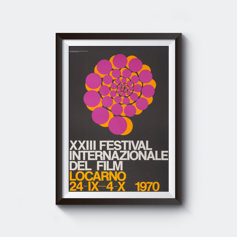 1970 Official Poster - 23rd Locarno Film Festival